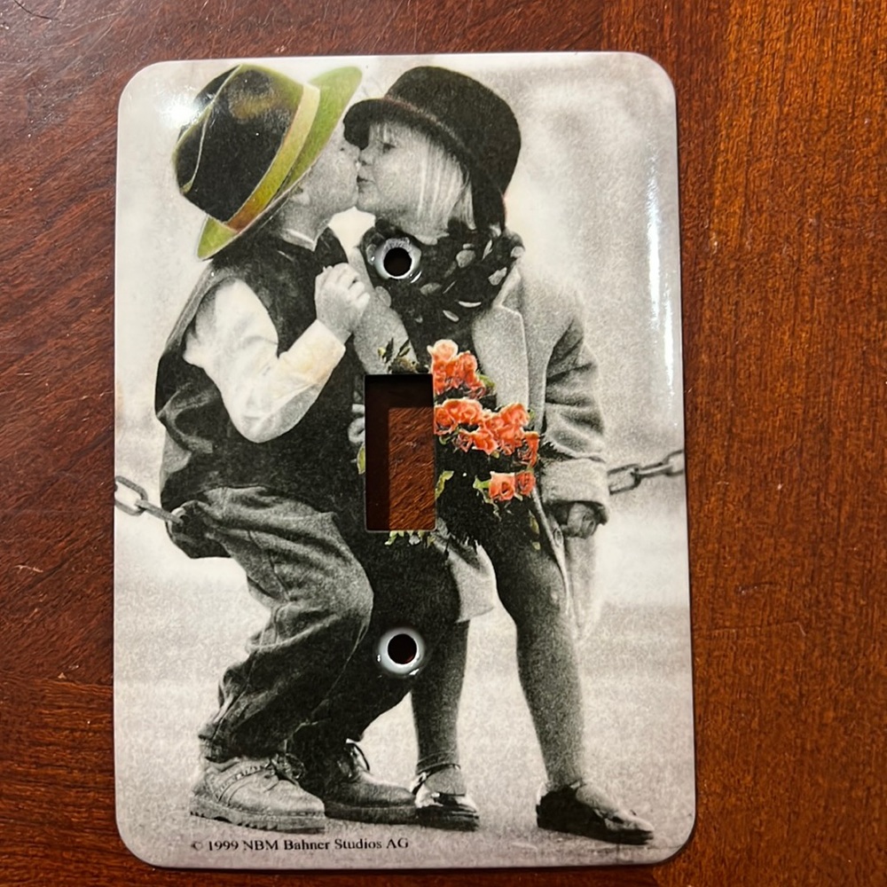 Single light switch cover. Both for $8